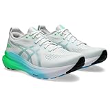 Asics Herren Gel-Kayano 31 Sneaker, White Bright Cyan, 45 EU