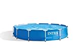 Intex Metal Frame Pool - Aufstellpool - Ø 366 x 76 cm - Mit Filteranlage - 12V