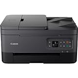 Canon PIXMA TS7450a Multifunktionsdrucker (Scanner, Kopierer, Fotodrucker, 3,7 cm OLED, 4.800 x 1.200 DPI, USB, WLAN, Print App, Duplexdruck, 2 Papierzuführungen), Schwarz, Normal