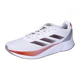 adidas Herren Duramo SL Running Shoes Laufschuhe, Cloud White/Aurora met/solar red, 42 2/3 EU