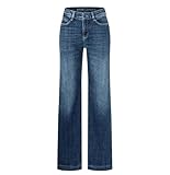 MAC Dream Wide Authentic megaflex Damen Jeans Cobalt Authentic wash Art.Nr. 0358L543990 D547*, Größe:W32/L30, Farbe:D574 Cobalt Authentic wash