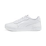 PUMA Damen Carina 2.0 Sneaker, White White Silver, 36 EU