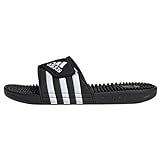 adidas Unisex Adissage Schlappen, Core Black/Ftwr White/Core Black,43 EU