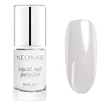 NEONAIL Liquid Nail Powder Chrome 01 - Flüssiger Nagelpuder - Chrome Nail Powder - Glitzer Nägel Puder - Nail Art - Nageldesign Zubehör - Glitter Powder - Chrom Nagelpuder - Silber - 6,5 ml