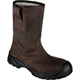 WÜRTH MODYF Sicherheitsstiefel S3 Xorion in braun - Arbeitsschuhe für Herren und Damen - metallfrei & wasserabweisend - in der Größe 45