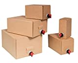 Bag-in-Box Sets - Karton und Beutel - 1,5L,3L,5L,10L und 20L (10, 3Liter)