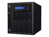 WD My Cloud Pro Series PR4100 56 TB (4-bay NAS, 1,6-GHz-Quad-Core-Prozessor mit 4GB DDR3L Arbeitsspeicher, RAID 0, 1, 5, 10, JBOD und Spanning, Backup-Optionen)