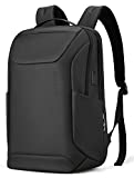 Muzee Wasserdicht Laptop Rucksack Herren, 15,6 Zoll Business Rucksack Herren, Elegant Office Rucksack mit Rutschfeste Basis, Geeignet für Schule, Reisen, Pendeln