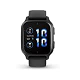 Garmin Venu Sq 2 Music renewed - GPS-Fitness-Smartwatch mit 1,4" AMOLED Display, integriertem Musikplayer, Schlafanalyse und über 25 Sport-Apps, bis zu 11 Tage Akkulaufzeit (Generalüberholt)