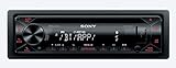 Sony MEX-N4300BT Autoradio mit CD, Dual Bluetooth, USB und AUX Anschluss | Freisprechen | 4 x55 Watt | blau