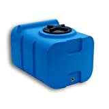 Varile 100L Trinkwassertank Blau | BPA-Frei | integriertes 3/4" Messinggewinde | Made in EU | Lebensmittelgeeignet