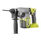 RYOBI 18 V ONE+ Brushless Akku-SDS-Bohrhammer RSDS18BL-0, max. Schlagenergie 2,5 J, SDS-Plus, G5 GripZone, LED-Beleuchtung, ohne Akku und Ladegerät