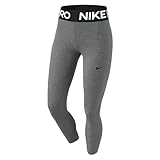 Nike Damen 7/8 Hose W Np 365 Tight 7/8 Hi Rise, Smoke Grey/Htr/Black/Black, DA0483-084, S