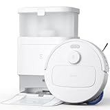 ECOVACS DEEBOT N30 PRO Omni Saugroboter mit Wischfunktion, 10.000 Pa Saugleistung, ZeroTangle 2.0-Technologie, TruEdge Kantenreinigung, 60℃ Heißwasser Wischmopp Reinigung, Heißlufttrocknung,Weiß