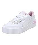 PUMA Damen Carina Lift Sneaker, Puma Weiß Pink Lady, 37.5 EU