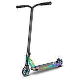 Chilli Pro Scooter™ Rocky | Das ORIGINAL | Stunt Scooter mit 360° Lenkung | High-End Stuntscooter | Für Einsteiger | 110 mm PU Räder | Trick Roller für Kinder und Erwachsene | Farbe neochrome