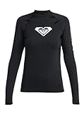 Roxy Whole Hearted - Langärmliger Rashguard mit UPF 50 für Frauen Schwarz