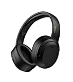 Edifier W820NB Plus Kopfhörer mit Hybrid Aktiver Geräuschunterdrückung - LDAC Codec - Hi-Res Audio Wireless & Wired - Schnellladefunktion - 49 Stunden Spielzeit - Over Ear Bluetooth V5.2 - Schwarz