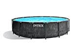 Intex 15FT X 48IN GREYWOOD Prism Frame Premium Pool Set