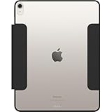 OtterBox Symmetry Folio Hülle für iPad Air 13" (2024), stoßfeste, sturzsichere, dünne Schutzhülle, nach Militärstandard getestet, Schwarz