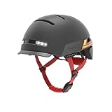 Livall Unisex – Erwachsene BH51M NSO Fahrradhelm, Schwarz, M