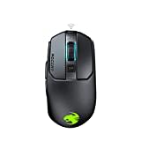 Roccat Kain 200 AIMO RGB Gaming Maus (16.000 Dpi Owl-Eye Sensor, Kabellos, Titan Click Technologie), schwarz