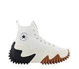 Converse Damen Run Star Motion Sneaker, White Black Gum Honey, 39 EU