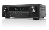 Denon AVR-X1800HDAB 7.2-Kanal AV-Receiver, HiFi Verstärker mit Dolby Atmos, DTS:X, 6 HDMI Eingänge und 1 Ausgang, 8K HDMI, Bluetooth, WLAN, AirPlay 2, HEOS Multiroom, Alexa kompatibel