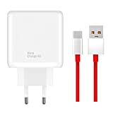 65W WARPCHARGE Ladegerät für Original Oneplus WC1007A31JH Netzteil USB C Ladekabel Adapter für OnePlus Nord 2 5G Nord N100 N200 5G OnePlus 11 11R 10 10Pro 9 9Pro 8 8T 8Pro 7 7 Pro 7T 7T Pro