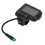 ZAWELIYO EN06 LCD-Display-Messgerät mit USB-Schnittstelle, Geschwindigkeitsanzeige, Wasserdichter Anschluss, Elektrofahrrad, Mountainbike, Roller