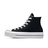 Converse Damen Sneaker high Chuck Taylor All Star Canvas Platform High Schwarz 38