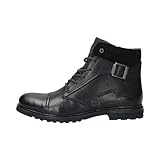 bugatti Herren 321-A0U3C Mode-Stiefel, schwarz, 44 EU