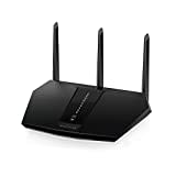 NETGEAR RAX30 WiFi 6 Router AX2400 (5 Streams mit bis zu 2,4 GBit/s, Nighthawk WLAN Router Abdeckung bis zu 125 m², Smart Roaming)