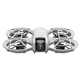 DJI Neo, Mini drohne mit 4K UHD-Kamera für Erwachsene, 135g selbstfliegende Drohne, follow me funktion, Handstart, KI-Motivverfolgung, QuickShots, eingebauter Propellerschutz (Controllerfrei)