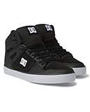 DC Shoes Herren Pure HIGH-TOP WC Schuh, Black/Black/White, 43 EU