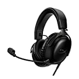 HyperX Cloud III – Kabelgebundenes Gaming-Headset, PC, PS5, Xbox Series X|S, abgewinkelte 53mm-Treiber, DTS, Memory-Schaum, Stabiler Rahmen, ultraklares 10mm-Mikrofon, USB-C, USB-A, 3,5mm, Schwarz