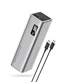 CUKTECH Power Bank, Powerbank 20.000 mAh mit Digitales Display, 85W Max Schnellladefunktion mit 3 Anschlüsse, Powerbank USB C PD 3.0 für MacBook, iPad, iPhone 15, S24, xiaomi 14 und mehr