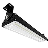 LUXULA LED Hallenleuchte High-Bay Hallenstrahler mit Marken-LEDs - 100W 12000lm - 5000K Neutralweiß Tageslicht - IP65 IK08 - linear - Industrielampe Werkstatt Lager