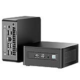 Intel NUC 12 Pro Mini PC Core i7-1260P|12 Kerne 16 Threads Mini Desktop Computer Iris Xe Grafik|32GB RAM 1TB SSD|Windows 11 Pro Desktop Mini Computer|Bluetooth 5.3|WiFi 6E |Thunderbolt4