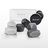 Jawliner® Jaw Exerciser Set für Männer & Frauen Trainer mit 3 Widerstandsstufen - 100% lebensmittelechtes Silikon Kiefer Trainer - Gesichts- und Nackenformer & Kieferverstärker