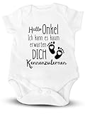 COZYINT Babybody zum schwangerschaft verkünden für Onkel! - verkünden schwangerschaft | schwangerschaft ankündigung | wir sind schwanger verkünden!! (Onkel)