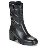 Unisa Damen Stiefeletten Schwarz Leder 38