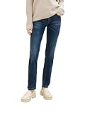 TOM TAILOR Damen 1008119 Alexa Straight Jeans, 10281 - Mid Stone Wash Denim, 30W / 32L EU