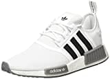 adidas Herren NMD_r1 Primeblue Sneaker, Cloud White/Core Black/Grey, 39 1/3 EU