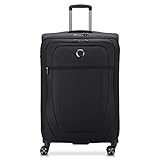 DELSEY PARIS - Helium DLX - Koffer groß weich dehnbar - 77 x 49 x 33 cm - 115 Liter - L - Schwarz