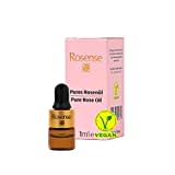 Rosense Rosenöl – ätherisches Rosen Öl zur Gesichtspflege und Hautpflege vegan 100% naturrein – 1 ml