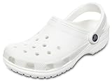 Crocs Unisex-Erwachsene Classic Clogs,Weiß White,37/38 EU