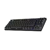 Logitech G PRO X TKL LIGHTSPEED kabellose Gaming-Tastatur, ultramobiles Design ohne Ziffernblock, LIGHTSYNC RGB, PBT-Tastenkappen, Tactile Switches (GX Brown), QWERTZ Deutsches, PC - Schwarz