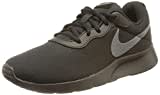 Nike Damen Tanjun Refine Sneaker, Black/COOL Grey-Volt-Flat Pewter, 38 EU