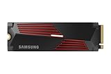 Samsung 990 PRO NVMe M.2 SSD mit Heatsink, 2 TB, PCIe 4.0, 7.450 MB/s Lesen, 6.900 MB/s Schreiben, Interne SSD für PC-/Konsolen-Gaming und Videobearbeitung, MZ-V9P2T0CW